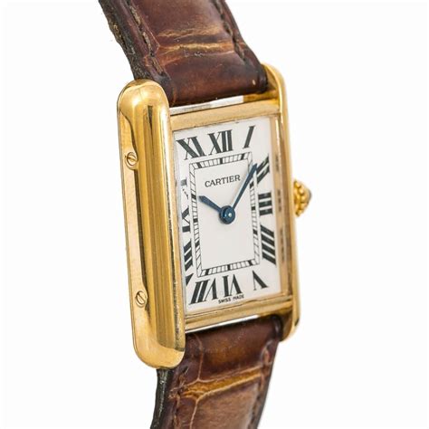 pre owned cartier watches singapore|used cartier tank watch ladies.